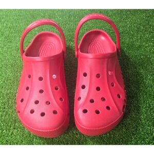 Crocs Adult Baya Clogs Pepper Red sz 11 Men's